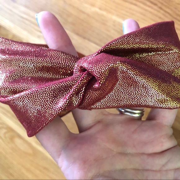 GUESS Metallic Twisted Stretch Headband NWT - Picture 4 of 6